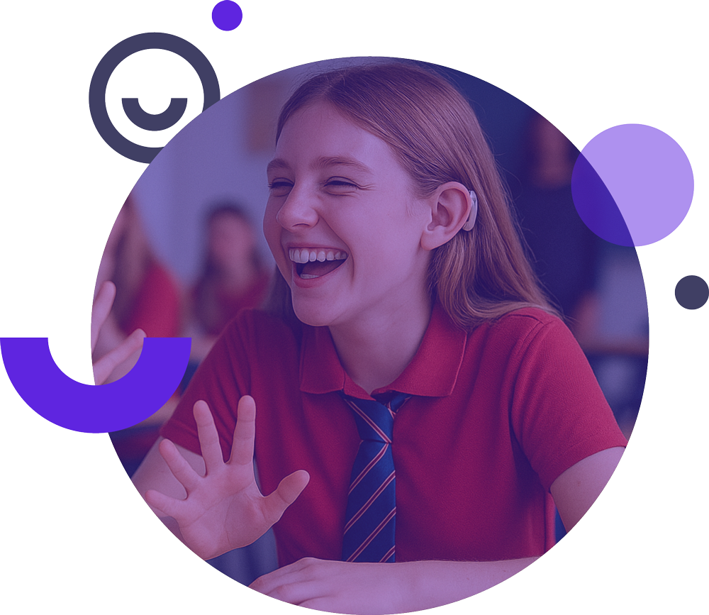 AccessHub scoring dashboard displayed on a mobile phone screen